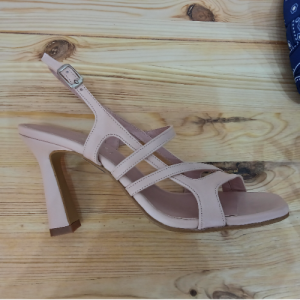 SANDALIA TIRAS PIEL ROSA ONLYE